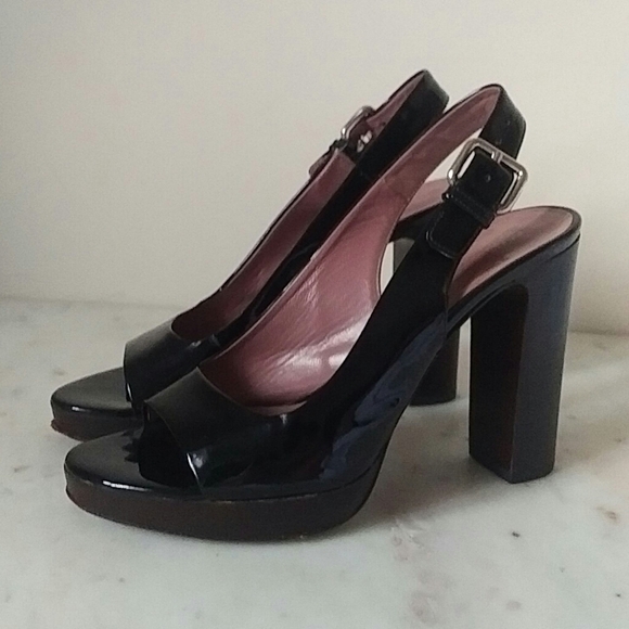 Miu Miu Shoes - MIU MIU- vintage patent leather sandals